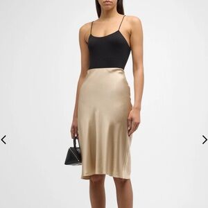 Frame 90’s silk bias skirt